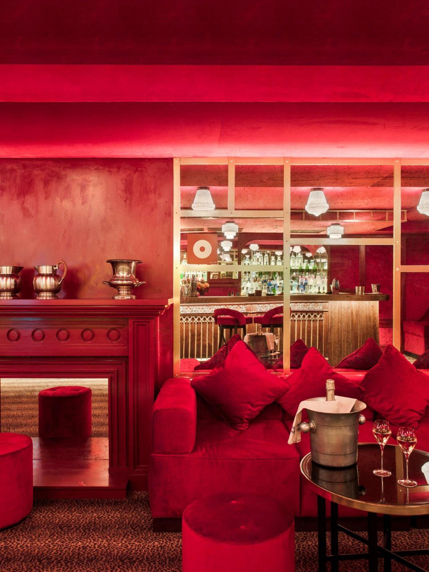 Nh Collection Madrid Suecia Hotel Exterior foto Interior of the bar