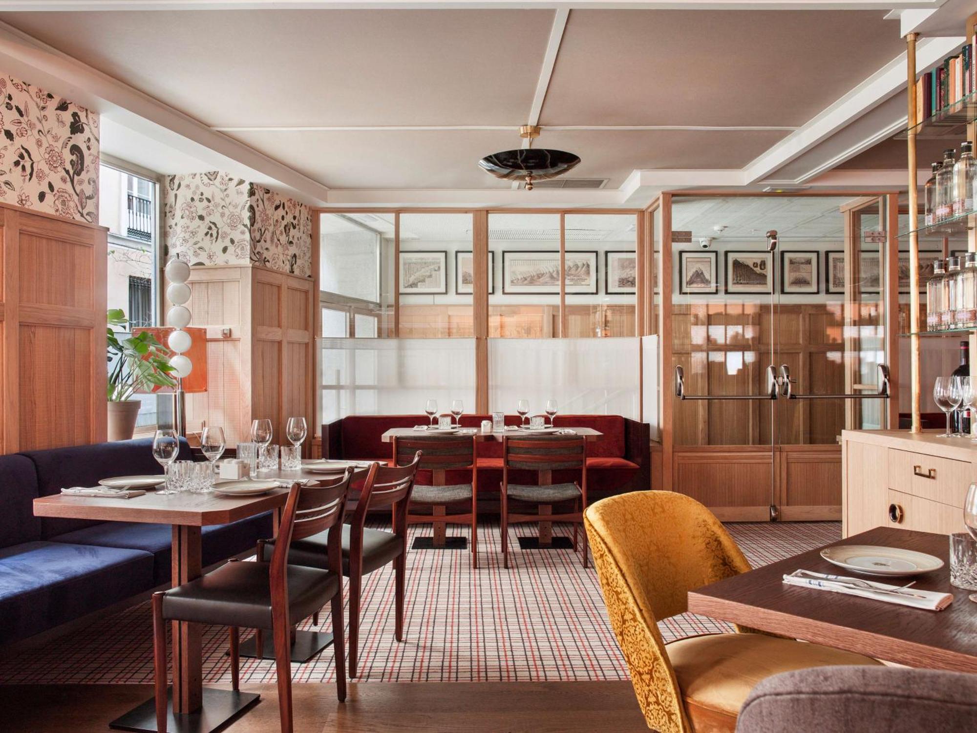 Nh Collection Madrid Suecia Hotel Exterior foto Interior of the restaurant